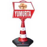ReklamEdiyoruz Yumurta Temalı Uyarı Ve Yönlendirme Ok Dubası