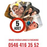 Reklamella 5 adet Kişiye Özel Fotoğraflı Resimli Buzdolabı Magneti 8x6 CM 5464163552 Foto Gönderimi