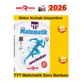 Rekortmen Yayınları 2025-2026 Tyt Matematik Video Çözümlü Ösym Tarzındasoru Bankası+Kalemi