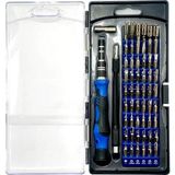 Rekotools 58 In 1 Tornavida Seti Hassas Manyetik Tornavida Uçları Çok Fonksiyonlu Onarım Aracı Kiti Cep Telefonu Tamir İçin Günlük Araçlar İçin