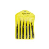 REKOTOOLS -6 Parça Esd Hassas Cımbız Seti Antistatik Cımbız SETİ
