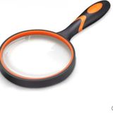 Rekotools -fiber Saplı Çap 3x Büyütme El Tipi Büyüteç 100 Mm