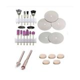 Rekotools REKOTOOLS24 Parça Mini Taşlama Fırçalama Kesme Parlatma Seti Hobi Gravür Dremel Seti