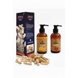 Rekze " Denge Oyunu 48 Görev + 120 ml Çilek & Portakal Aromalı Masaj Yağı Seti"