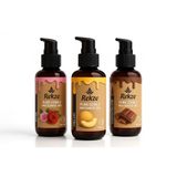 Rekze “Rekze Aromaterapi Masaj Yağı 100 ml – Gül, Kavun ve Çikolata Esanslı Rahatlatıcı Yağ”