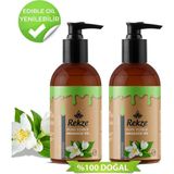 Rekze Yenilir Doğal Yasemin Aromalı Masaj Yağı - Ikili Paket (2X120 Ml)