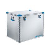 Relags Zarges Euro kutu-239 L Box, gümüş, 240 litre | Toz ve sıçrayan suya karşı korumalı, istiflenebilir alüminyum taşıma kutusu