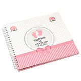 Relavant Hamilelik Ve Anne & Bebek Günlüğü & Hamile Anı Defteri & Bebek Anı Defteri Mavi Anı Ajandası (Pembe)