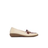 Relax Anatomic Kadın Hakiki Deri Bordo Comfort Ayakkabı 611 E2252 BN AYK Y19 NOCE/VERNICE LEOPAR