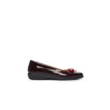 Relax Anatomic Kadın Hakiki Deri Bordo Mokasen & Loafer Ayakkabı