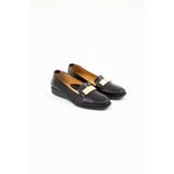 Relax Anatomic Kadın Hakiki Deri Siyah Comfort Ayakkabı 611 E2252 BN AYK Y19 BLACK/VERNICE BLACK
