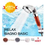 Relax Bagno %50 Su Tasarruflu Duş Başlığı - Arıtmalı Duş Başlığı - 3 Adet