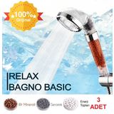 Relax Bagno %50 Su Tasarruflu Duş Başlığı - Kokulu ve Arıtmalı Banyo Duş Başlığı - 3 Adet