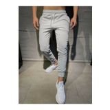 Relax family xf Erkek Gri Eşofman Altı Jogger Dar Paça Pamuklu Slim Fit