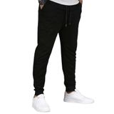 Relax family xf Erkek Siyah Baskısız Slim Fit Eşofman Altı Dar Paça Jogger
