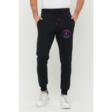Relax family xf Erkek Siyah Eşofman Altı Slim Fit Dar Kesim Jogger
