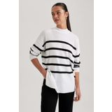 Relax Fit Bisiklet Yaka Tunik