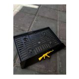 RELAX GARAGE 3D SARKITMALI KELEŞ MOTOR PLEKSİ PLAKALIK