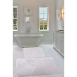 Relax Gri Koseli 60X100 + 50X60 Cm 2Li Pufidik Banyo Paspasi Seti Kaymaz Yikanabilir Klozet Takimi