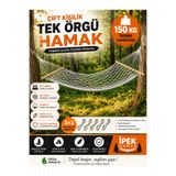 relax ipek hamak RELAX İPEK HAMAK- çift kişilik tek örgüsü el örgüsü beyaz Piknik-kamp-bahçe-yazlık vb
