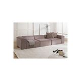 Relax Soft 3 Modül Koltuk (kahve) Babyface 05 Kahverengi