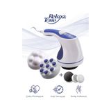 Relax Spin Tone Rl-060 Super Tone Titreşimli Masaj Aleti Beyaz - Mavi