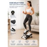 Relax Stepper Dijital Göstergeli Hidrolik Egzersiz Aleti Ev Tipi Kardiyo ve Bacak Çalıştırma Cihazı