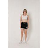 Relax Time Kadın Openent Mini Şort - Siyah - 2XL