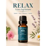 Relax Uçucu Yağ Karışımı – 10 ml | Paçuli, Adaçayı, Limon ve Itır Yağlı Aromaterapi Karışımı