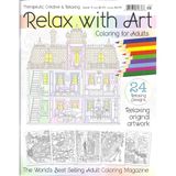 Relax with Art Magazine (Coloring for Adults - Issue 9)