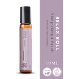 Relax Ylang Ylang Paçuli Uçucu Yağ Aromaterapi Roll, Cilt Serumu, Doğal Koku - Ylang-Paçuli