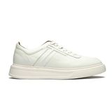 RELAX1635_BEYAZ_42 Erkek Hakiki Deri ayakkabı Sneaker beyaz krem