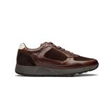 RELAX8622_KAHVE_42 Erkek hakiki deri sneaker ayakkabı koyu kahve
