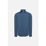RELAXED FIT COTON ERKEK GOMLEK MAVI