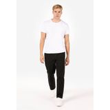 Relaxed Fit Orta Bel Geniş Paça Erkek Siyah Pantolon Cl1071446