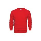 Relaxia Erkek Sweatshirt Bisiklet Yaka - Kırmızı - 3XL
