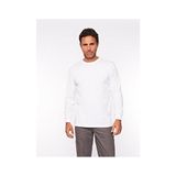 Relaxia Penye Erkek Uzun Kollu Tshirt - M - Beyaz