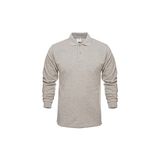 Relaxia Polo Yaka Sweatshirt Erkek Melanj - Gri - Melanj