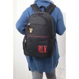Relaxion 1169 Unisex Anatomik Sırt Çantası - NKT01169-Siyah Kırmız- - Siyah - Kırmızı