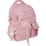 Relaxion 1450 Pembe İthal Kore Tarzı Unisex İlkokul Çocuk Sırt Çantası