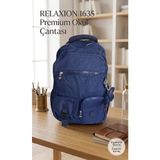 Relaxion 1635 Krinkıl Okul Çantası - Lacivert