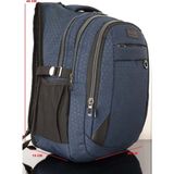 Relaxion 2227 Yarasa Sırt Çantası NKT00163 Lacivert Renkli Destekli Su Geçirmez Unisex