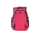 Relaxion Günlük Unisex Sırt Çantası, 40x26x15 cm, Pembe