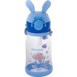 Relaxion, Kulaklı, Boyun Askılıklı, İthal Lüx Mavi Matara/Suluk 600 Ml (444)