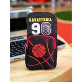 Relaxion Üç Gözlü Greyhound Basketball Kırmızı Kalem Çantası/Kalemlik (160)