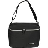 Relaxion Unisex Termal Beslenme Çantası Siyah RLX-3324 22 cm Genişlik Ayarlanabilir Omuz Askısı Tekstil Malzeme - 18S-Siyah