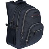 Relaxion Yerli Üretim Su Geçirmez Unisex Okul Sırt Çantası – Destekli Sırt Yapısı, 40x15x26 cm - Antrasit