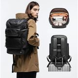 Relaxus Su Geçirmez 40L Seyahat Sırt Çantası - 17" Inç Laptop Bölmeli - Izolasyonlu Cep - Ayakkabı Bölmesi - Siyah
