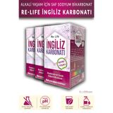 Relife 3 Adet Saf İngiliz Karbonatı Alkali Yaşam 125 gr Sodyum Bikarbonat
