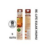 Relife Doğal Kulak Temizleme Mumu Çubuğu Ear Candle 5 Kutu 10 Adet